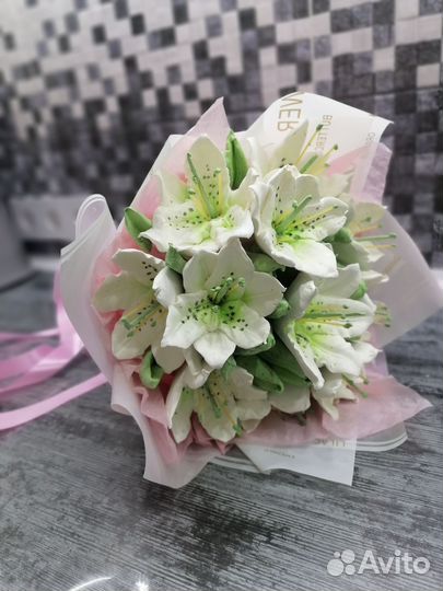 Зефирные цветы