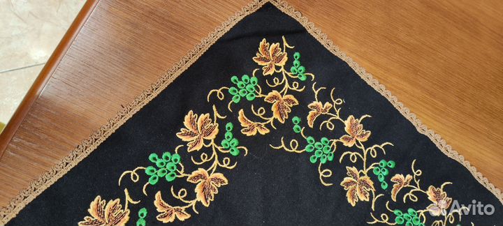 Салфетка вышивка кружево