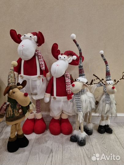 Новогодние игрушки для интерьера