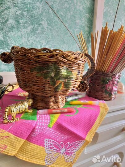 Корзина ручной работы