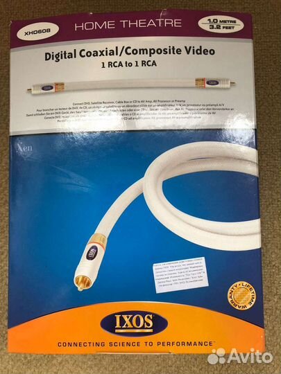 Кабель для аудио и видео ixos XHD608