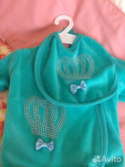 Комплект для девочки рост 68 см новый