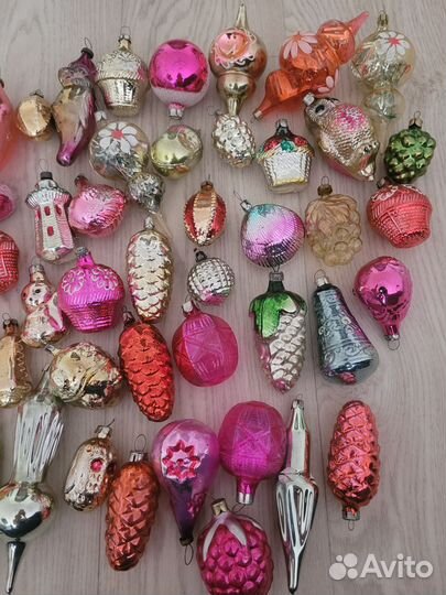 Елочные игрушки СССР