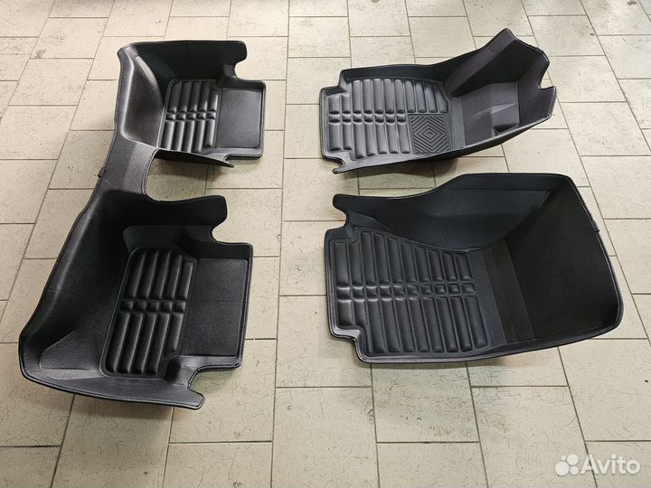Коврики в салон Audi A6 C7 (2011-2018) экокожа
