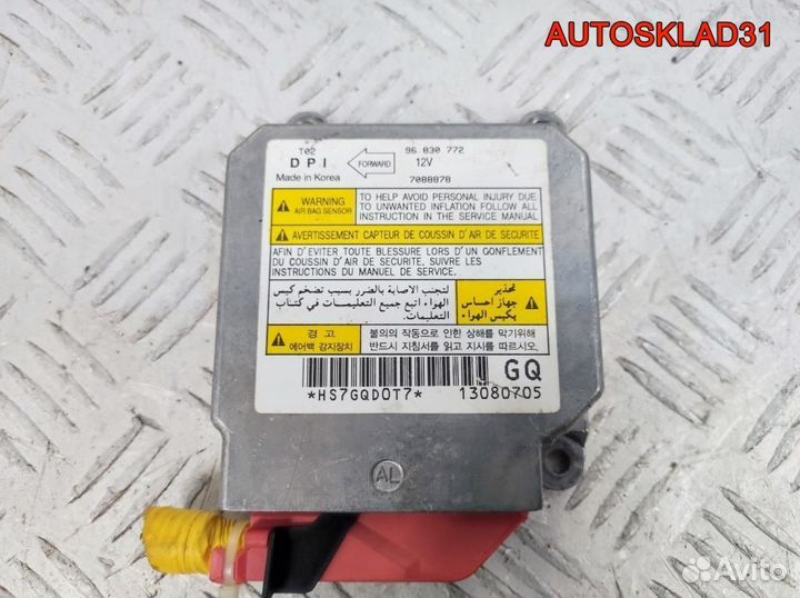 Блок AIR BAG Chevrolet Aveo T200 96830772