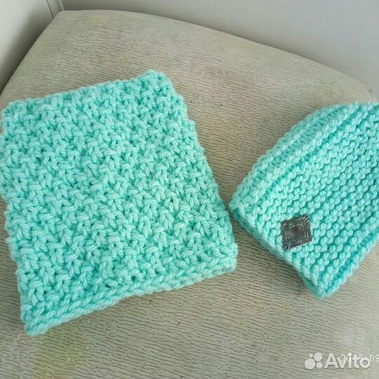 Вязаный гарнитур