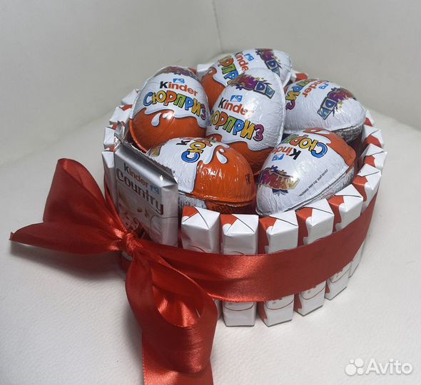 Торт из киндеров