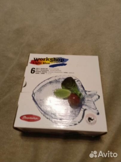 Тарелки рыбки 6шт