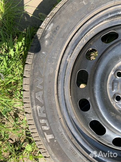 Продаётся шина Bridgestone ER 30 205/55 r 16 и дис