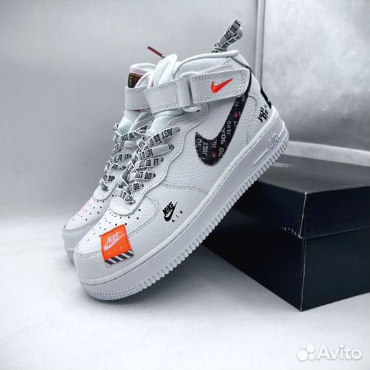 Nike AIR force 1 '07 PRM GS 'just DO IT'