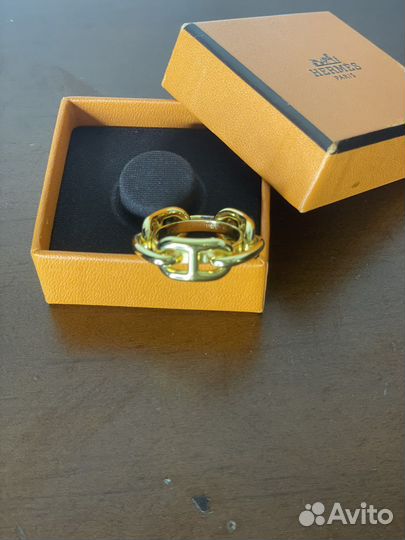 Зажим для платка hermes