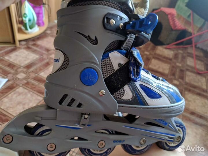 Роликовые коньки детские раздвижные