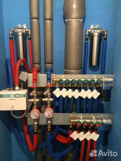 Водопровод, канализация, электрика