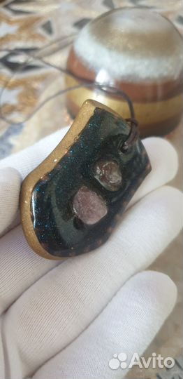 Кулон Оргонит Розовый Кварц