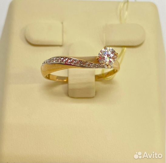 Золотое кольцо 19р