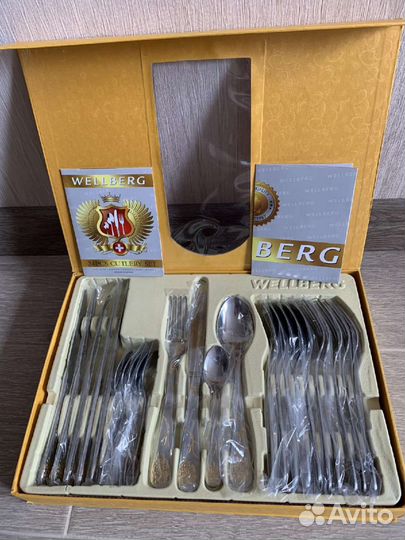Набор столовых приборов новый