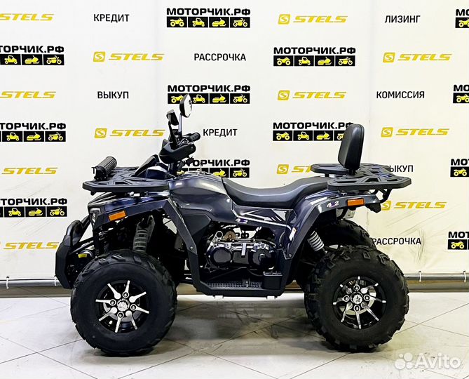 Квадроцикл Bison Shark 200 Lux (Серый)