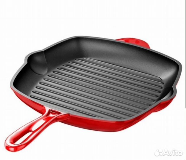 Чугунная сковорода гриль