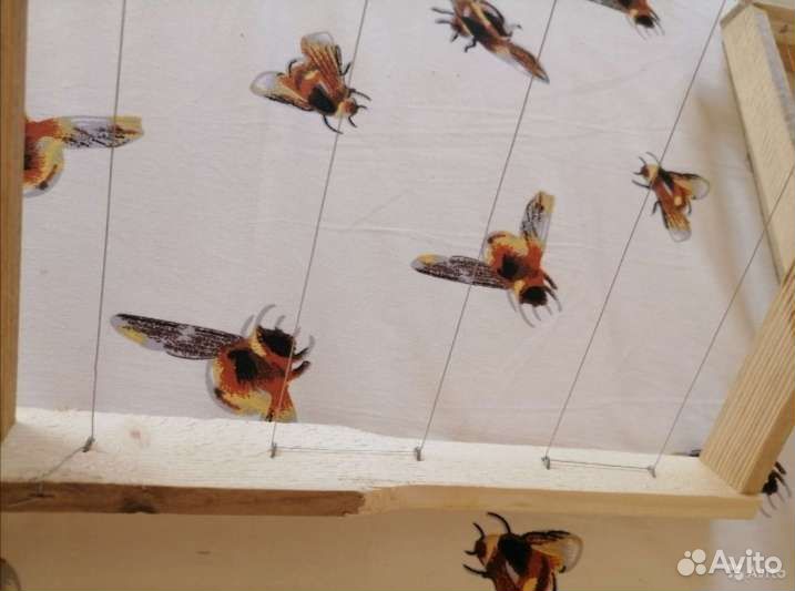 Рамки для пчел новые Дадан с проволокой