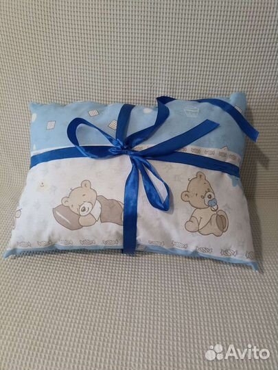 Подушка и одеяло для мальчика