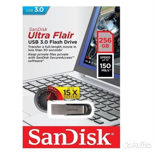USB Flash накопитель 256GB SanDisk CZ73 #219109