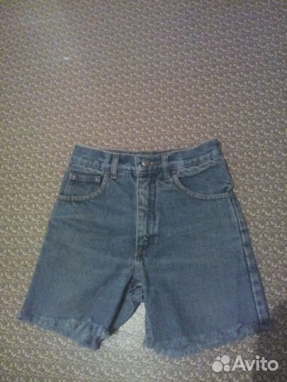 Шорты джинс. д/мальчика на 8-9л.рост 128 маркир