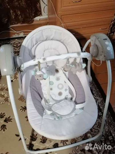 Детские электронные качели для новорожденных