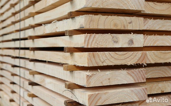 Доска сухая строганная