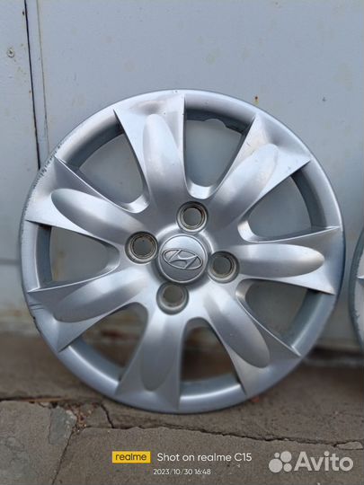 Колпаки r14 на хундай гетц