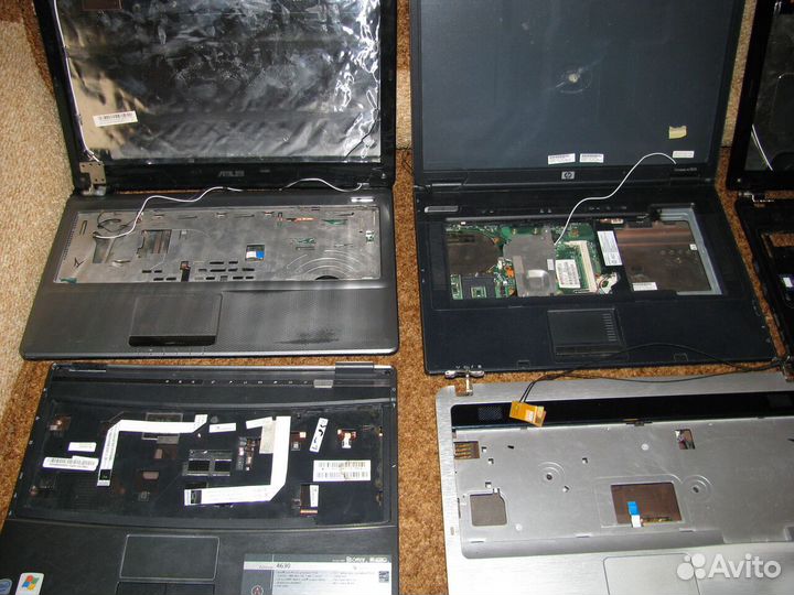 Ноут на запчасти Hp Lenovo Aser Asus samsung