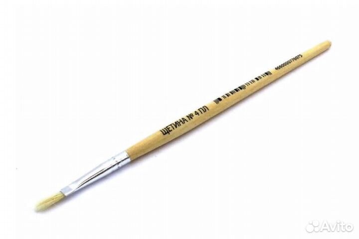 Кисть щетина, №4