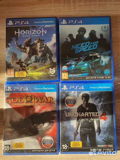 Sony PS4 slim 500gb + 4диска