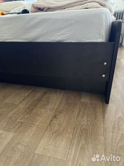 Кровать двухспальная 160 200 с матрасом