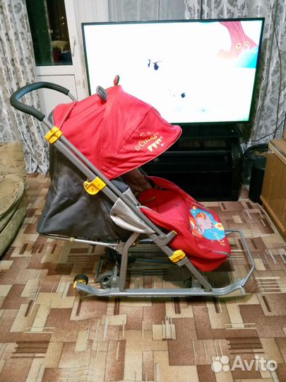 Санки коляска ника