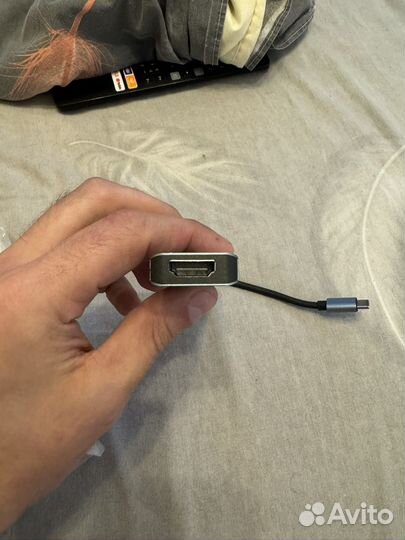 USB HUB разветвитель 7в1 переходник