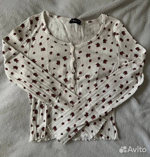 Кофточка в цветочек