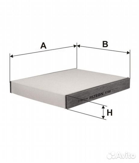 Filtron K1110 Фильтр салона