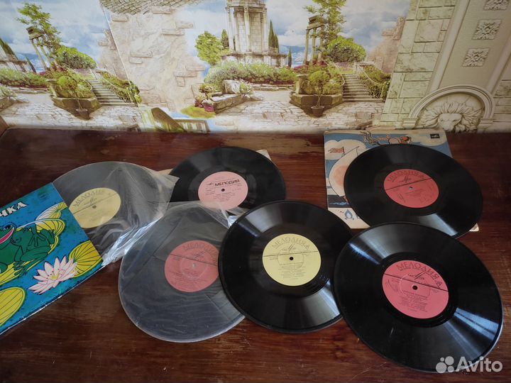 Виниловые пластинки СССР