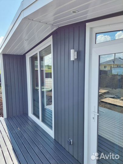 Модульный дом в стиле барнхаус под ключ