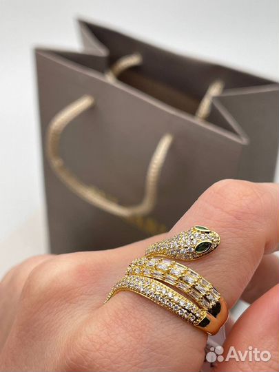 Браслет и кольцо bvlgari