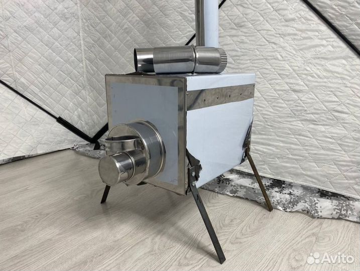 Печка в палатку, мобильную баню