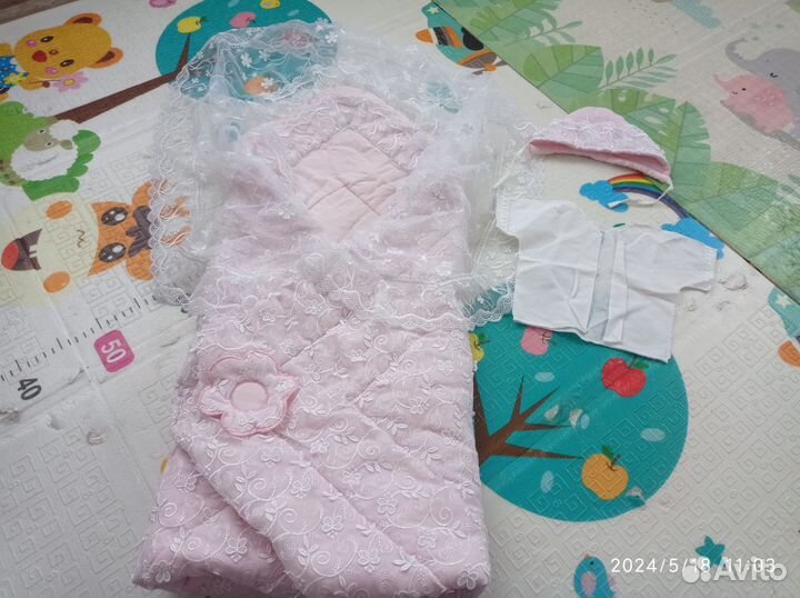 Конверт на выписку с шапкой