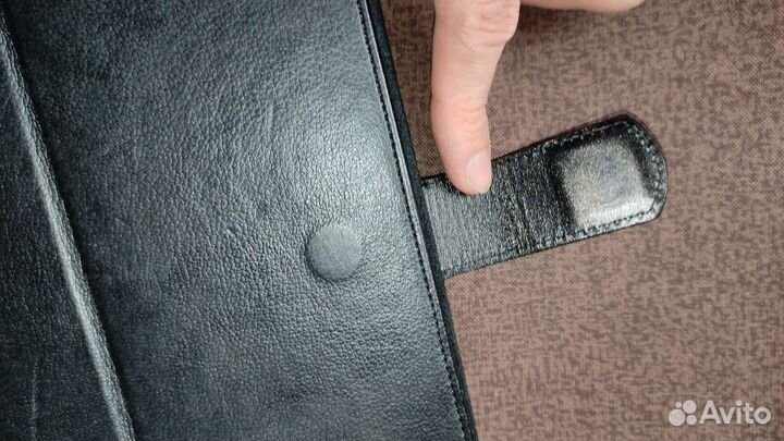 Чехол книжка кожаный на планшет