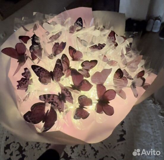 Букет с бабочками