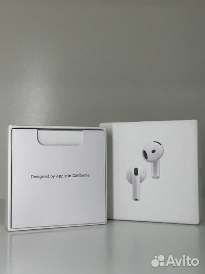 Беспроводные наушники Apple Airpods 4 с шумоподавл