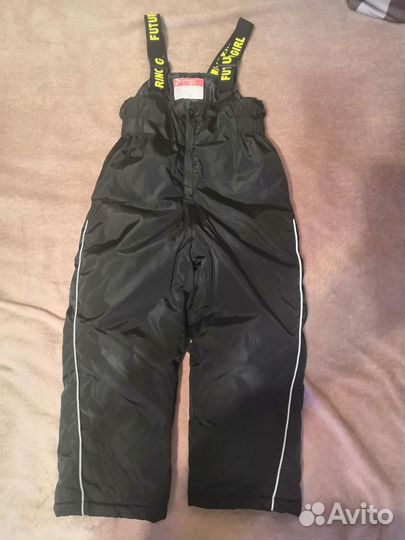 Зимний комбинезон для девочки размер 110