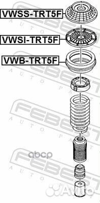 Опора переднего амортизатора vwsstrt5F Febest