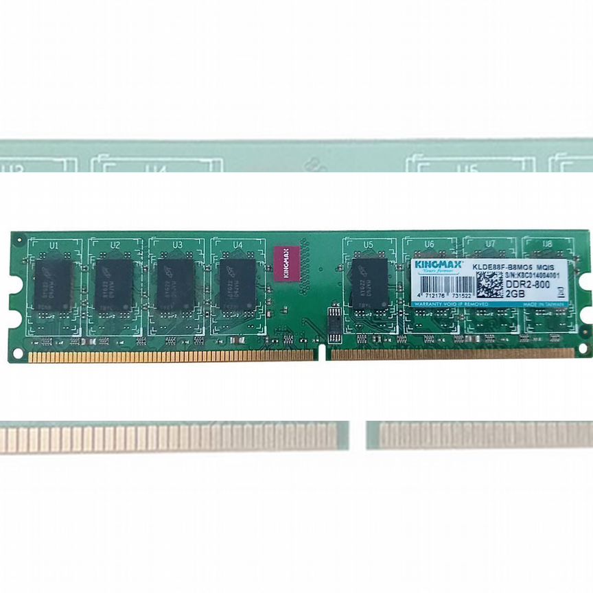 [KLDE88F-B8MO5] Оперативная Память Kingmax Ddr2 2gb Klde88f-B8mo5