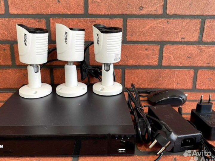 Набор видеонаблюдения с установкой