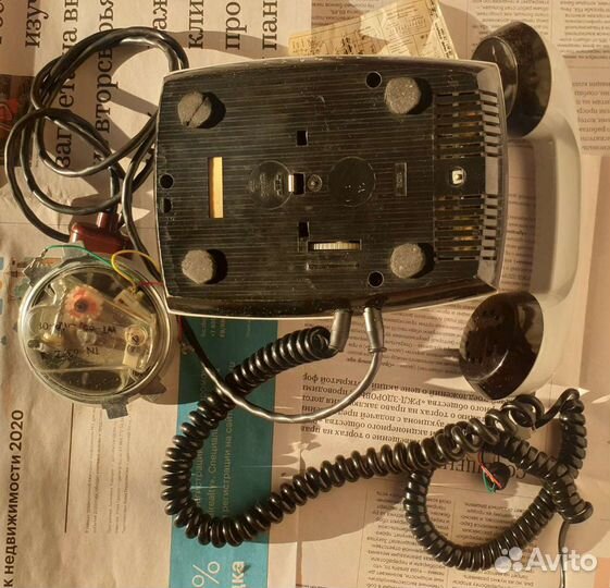 Телефон дисковый СССР и аксессуар в подарок